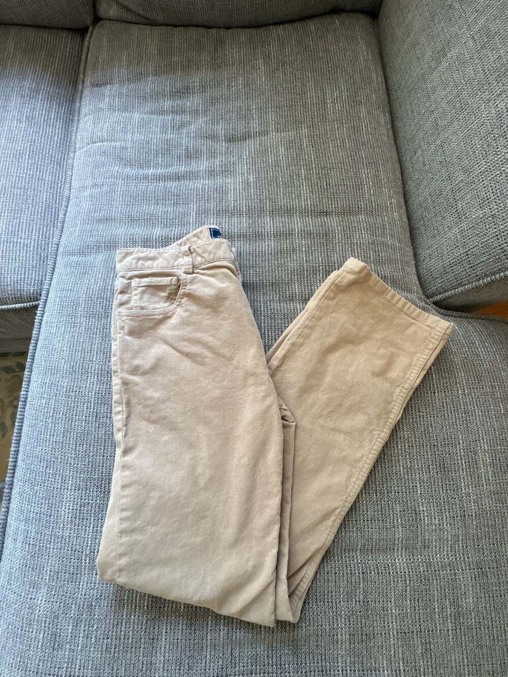 Vineyard Vines by Shep & Ian Women's Beige Corduroy Pants Size 14